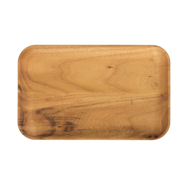 Raw bord rechthoekig 23,7x14,9 cm - Hout - Aida