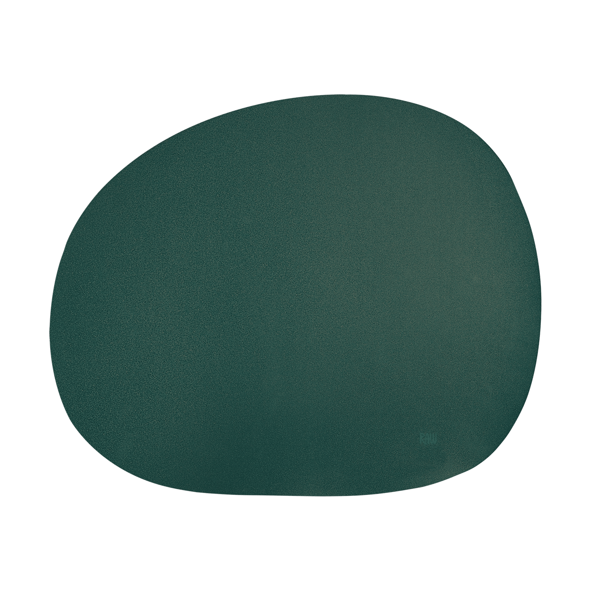 Aida Raw creative placemat siliconen 41x33,5 cm Donkergroen