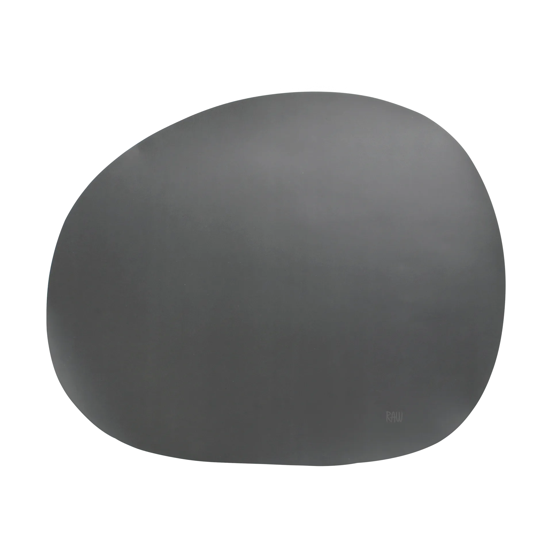 Raw creative placemat siliconen 41x33,5 cm, Grijs Aida