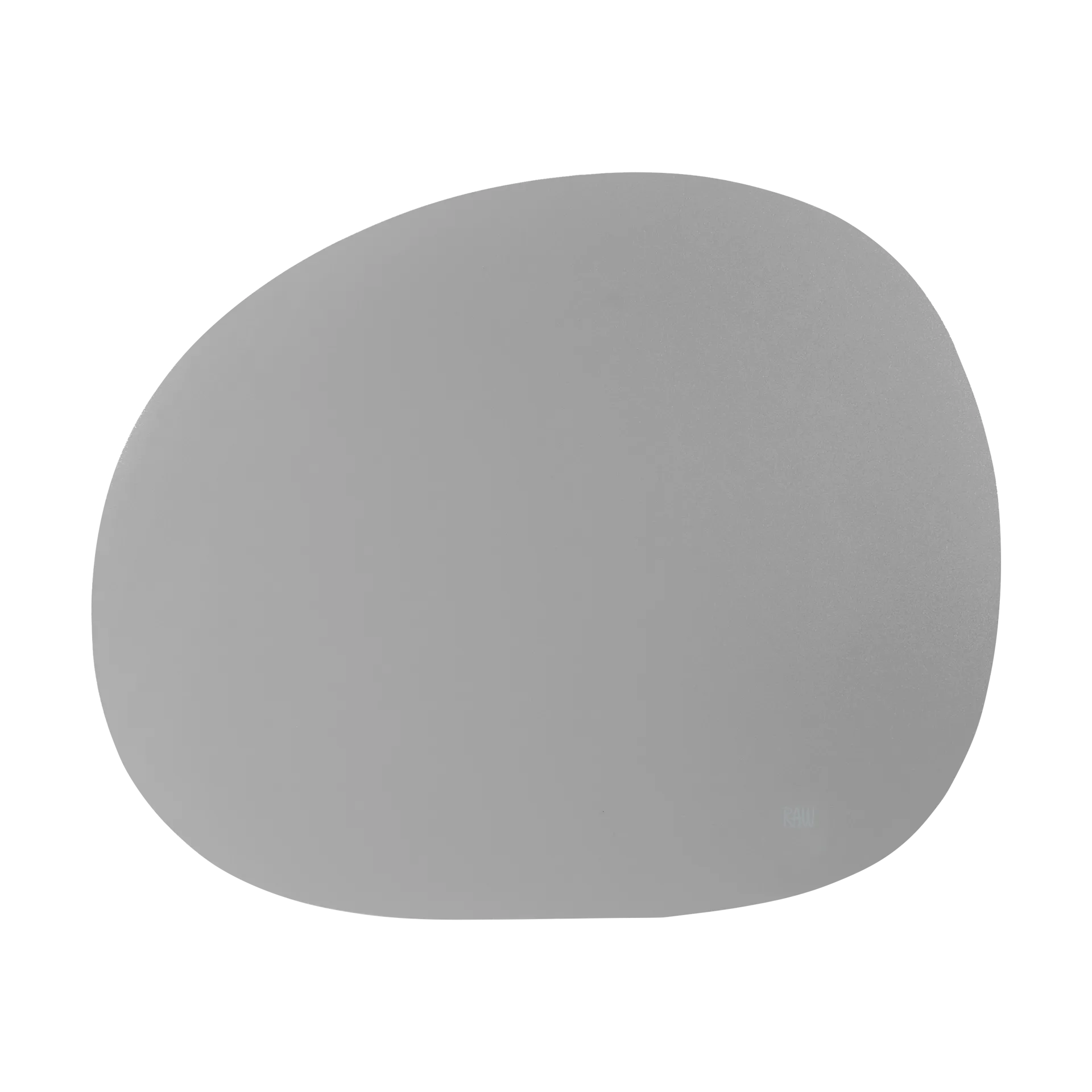 Raw creative placemat siliconen 41x33,5 cm, Lichtgrijs Aida