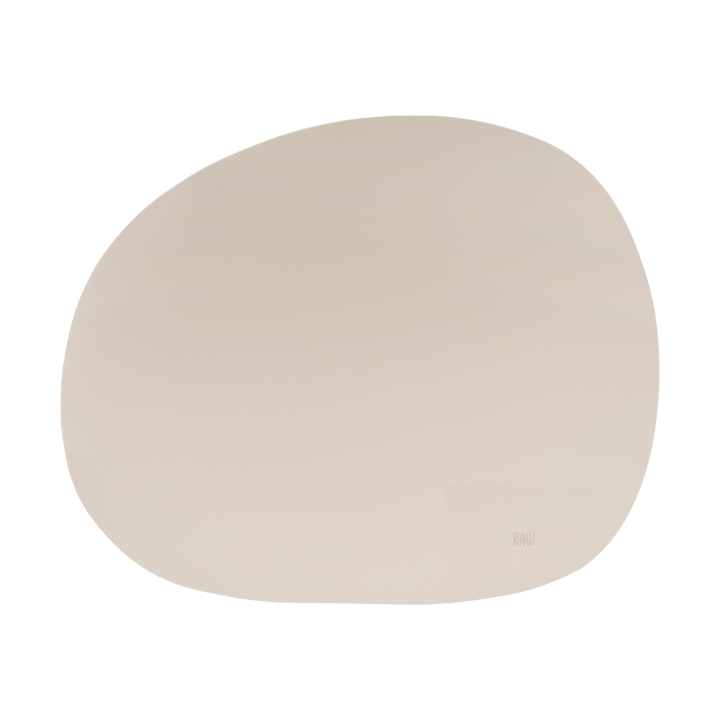 Raw creative placemat siliconen 41x33,5 cm - Spring sand - Aida