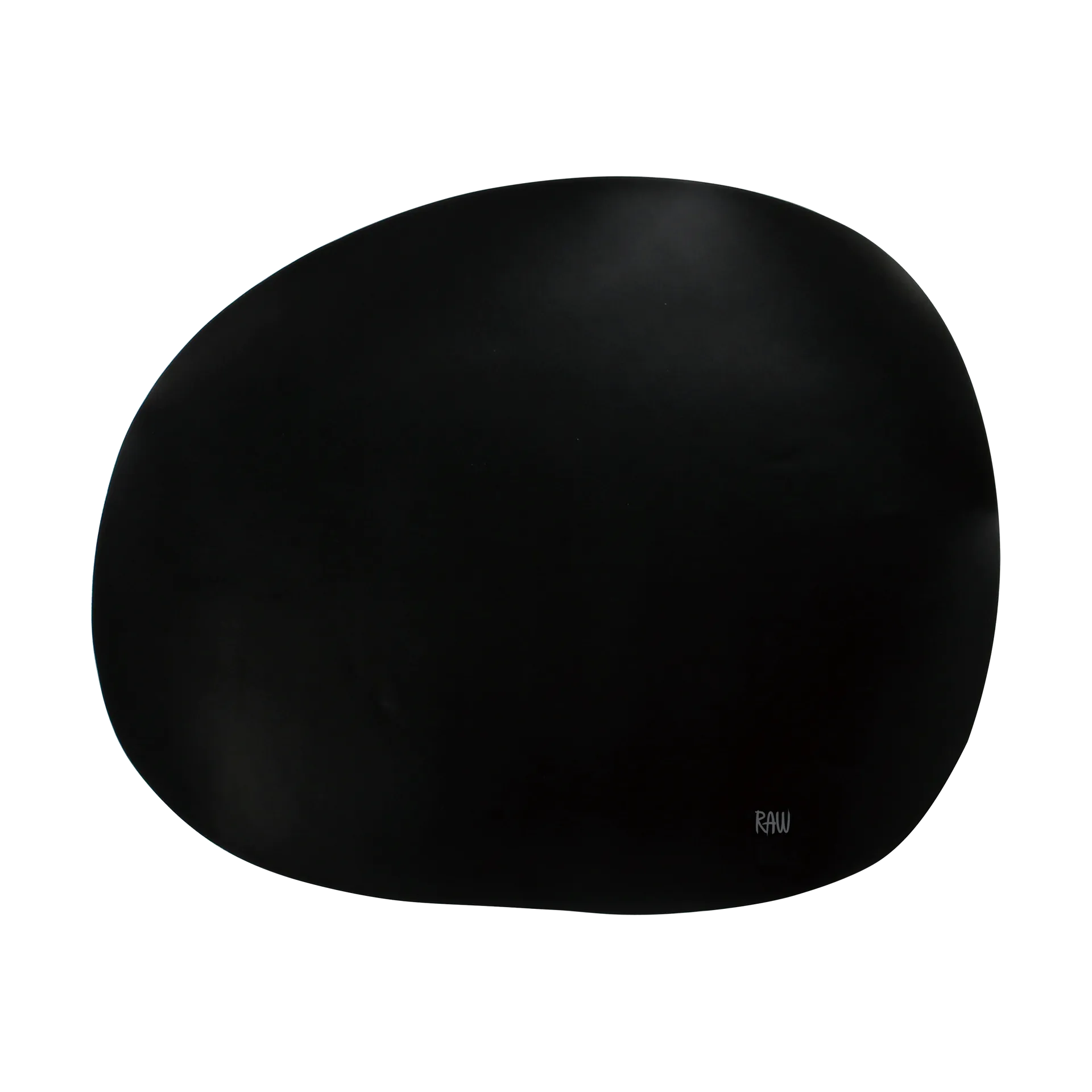 Raw creative placemat siliconen 41x33,5 cm, Zwart Aida