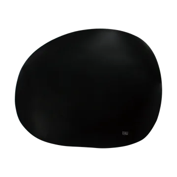 Raw creative placemat siliconen 41x33,5 cm - Zwart - Aida