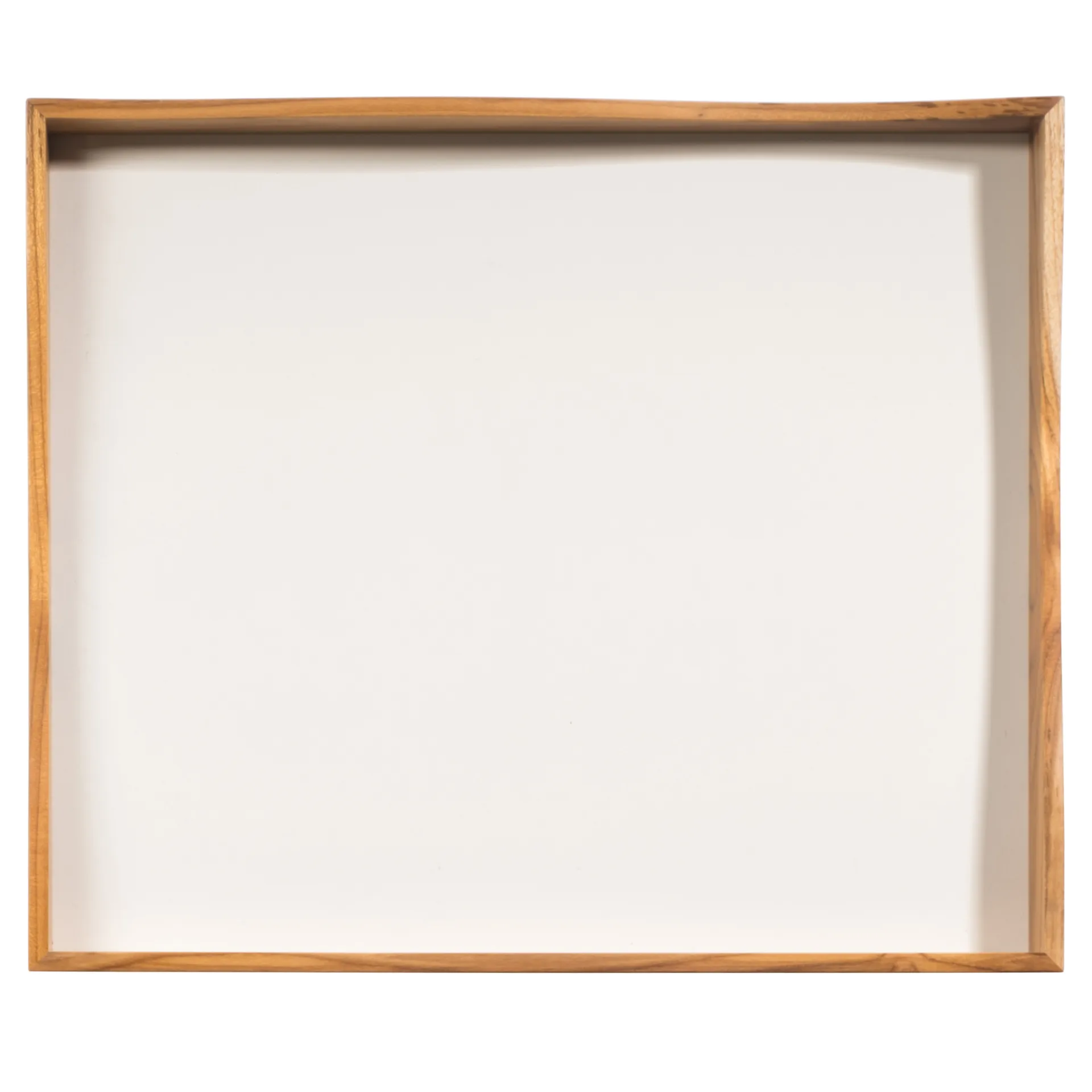 Raw dienblad met onderkant van MDF, Hout-wit Aida