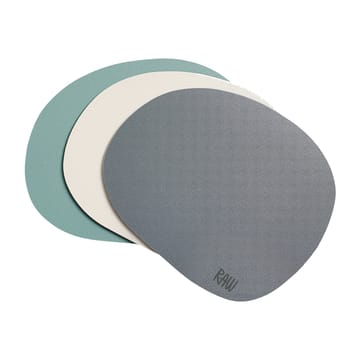 Raw glasonderzetters silicone 6-pack - Grijs - Aida
