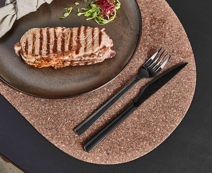 Raw grillbestek 8-delig, Zwart Aida