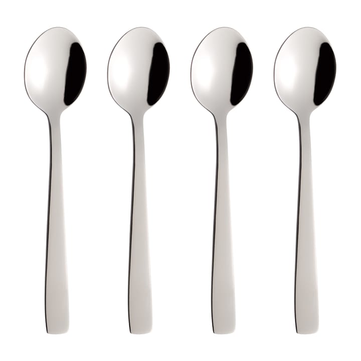 Raw koffielepel 4-pack, Roestvrij staal Aida