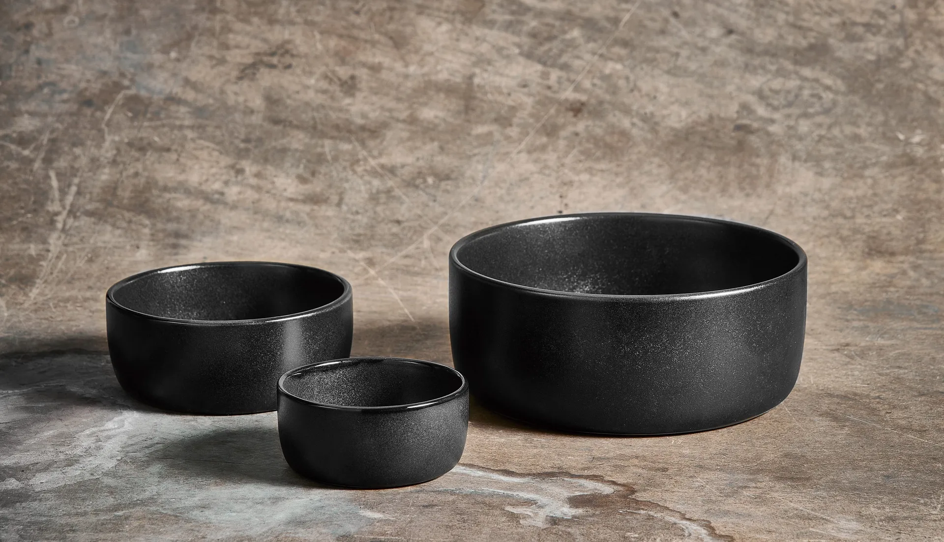 Raw kom 3-delig, Titanium Black Aida