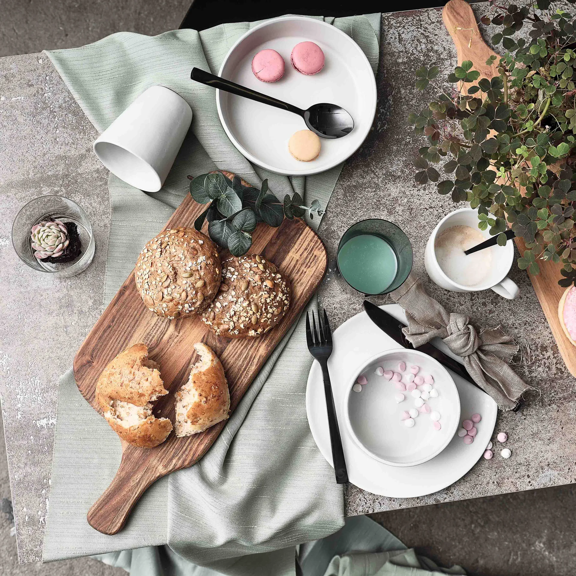 Raw mok dubbelwandig 25 cl., Arctic white Aida