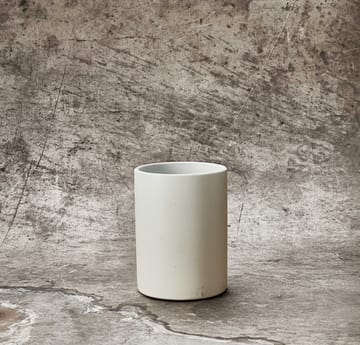 Raw opbergpot 15 cm - Arctic white - Aida