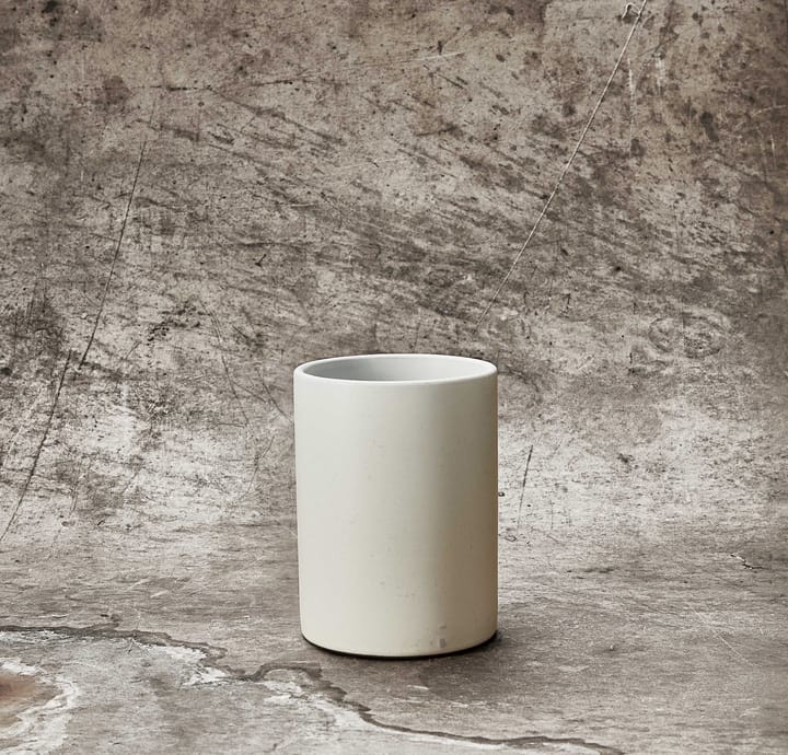 Raw opbergpot 15 cm, Arctic white Aida