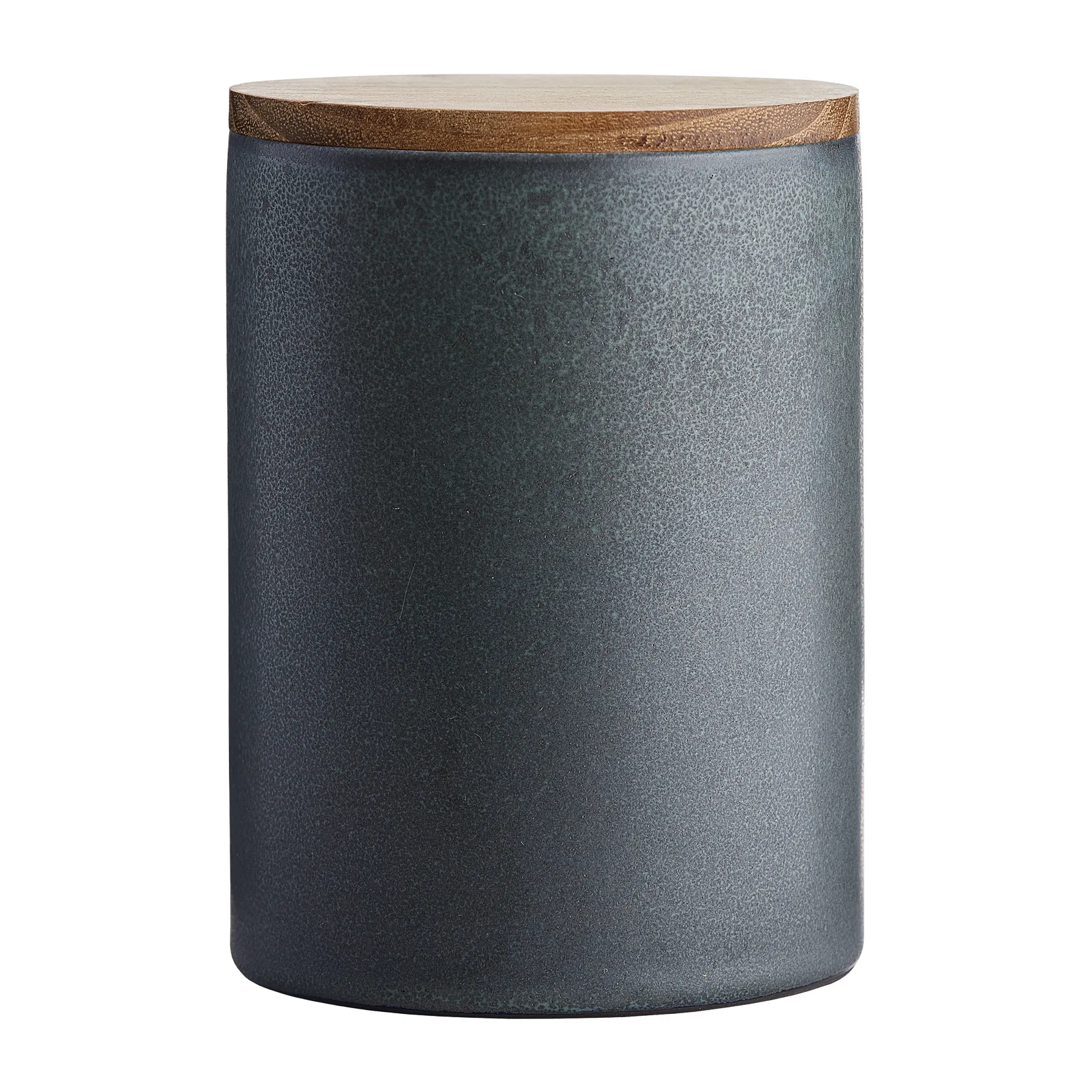 Raw opbergpot met deksel 15 cm, Northern green Aida