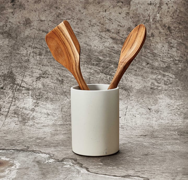 Raw opbergpot met keukengerei - Arctic white - Aida