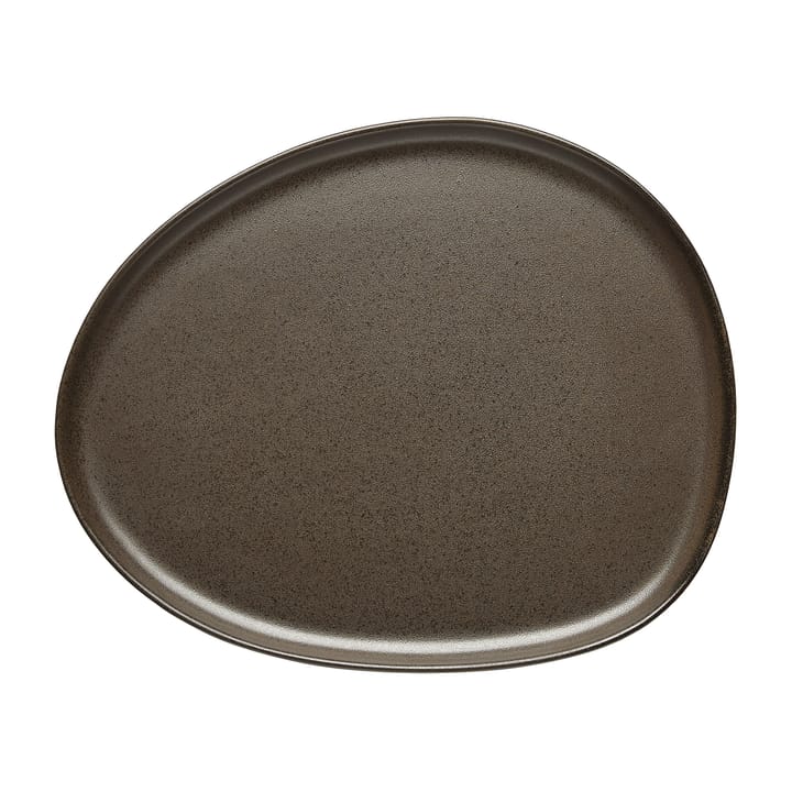 Raw Organic lunchbord 24x21 cm - Metallic Brown - Aida