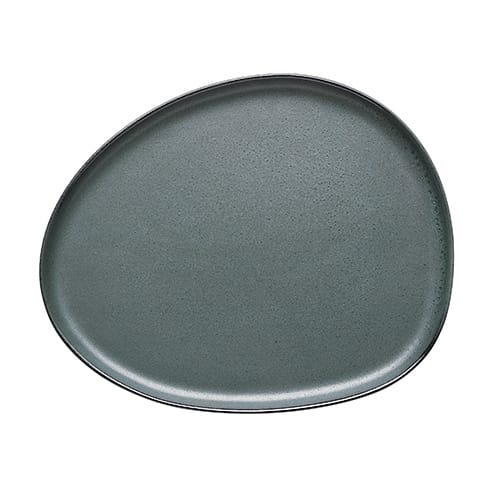 Raw Organic lunchbord 24x21 cm, Northern Green Aida