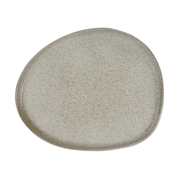 Raw Organic lunchbord 24x21 cm - Sandy beige - Aida