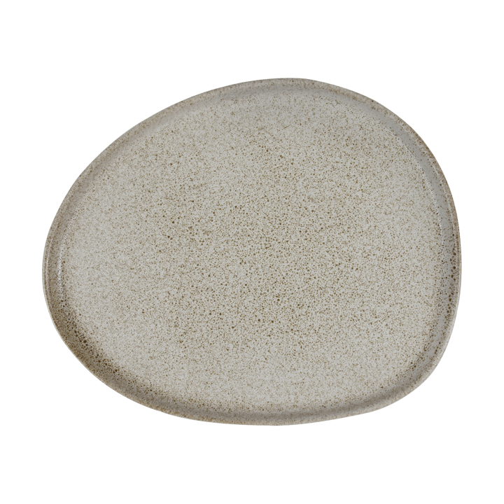 Raw Organic lunchbord 24x21 cm - Sandy beige - Aida