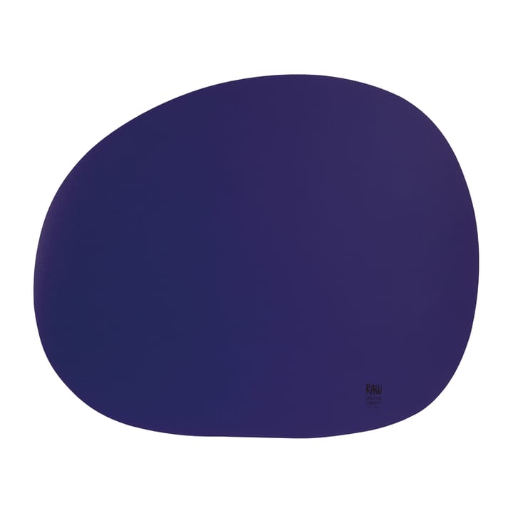 Raw placemat 41 x 33,5 cm - Azure blue - Aida