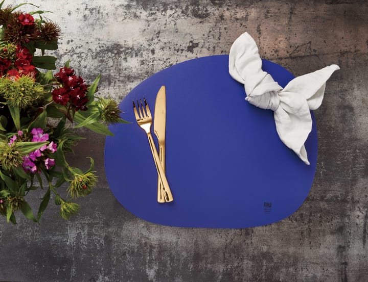 Raw placemat 41 x 33,5 cm, Azure blue Aida
