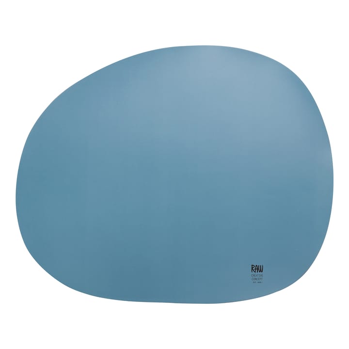 Raw placemat 41 x 33,5 cm - blauw - Aida