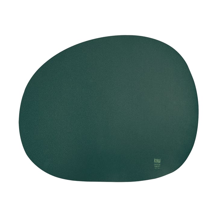 Raw placemat 41 x 33,5 cm, Donkergroen Aida