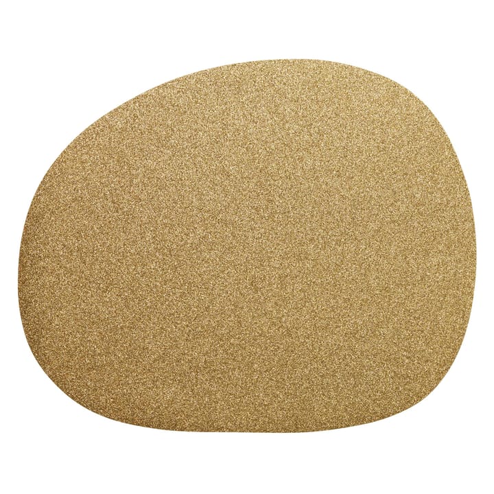 Raw placemat 41 x 33,5 cm - Gold - Aida