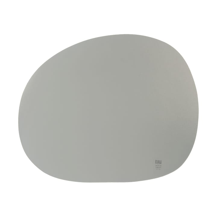 Raw placemat 41 x 33,5 cm, Lichtgrijs Aida