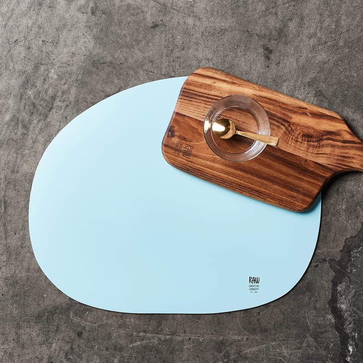 Raw placemat 41 x 33,5 cm, Mint blue Aida