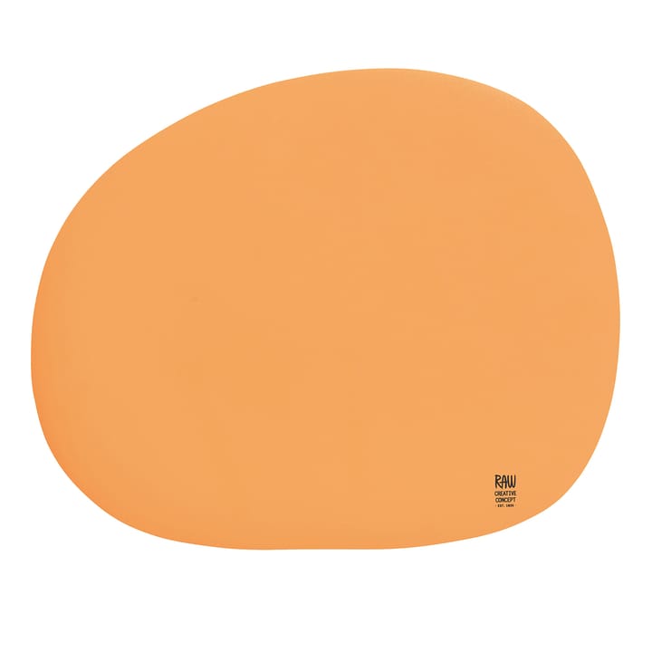 Raw placemat 41 x 33,5 cm - Pumpkin yellow - Aida