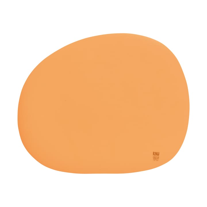 Raw placemat 41 x 33,5 cm, Pumpkin yellow Aida