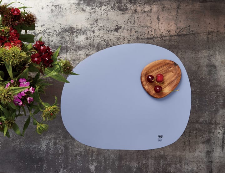 Raw placemat 41 x 33,5 cm, Stone blue Aida