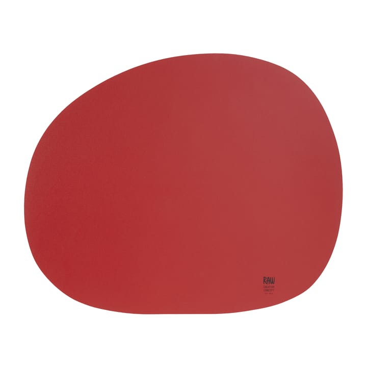 Raw placemat 41 x 33,5 cm - Very berry red - Aida