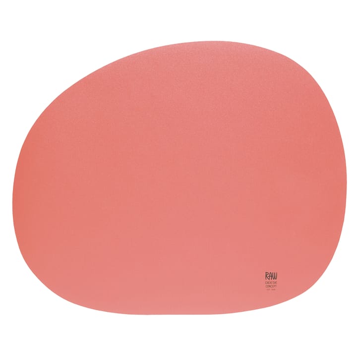 Raw placemat 41 x 33,5 cm - Watermelon red - Aida