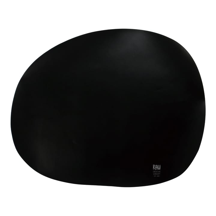 Raw placemat 41 x 33,5 cm - zwart - Aida