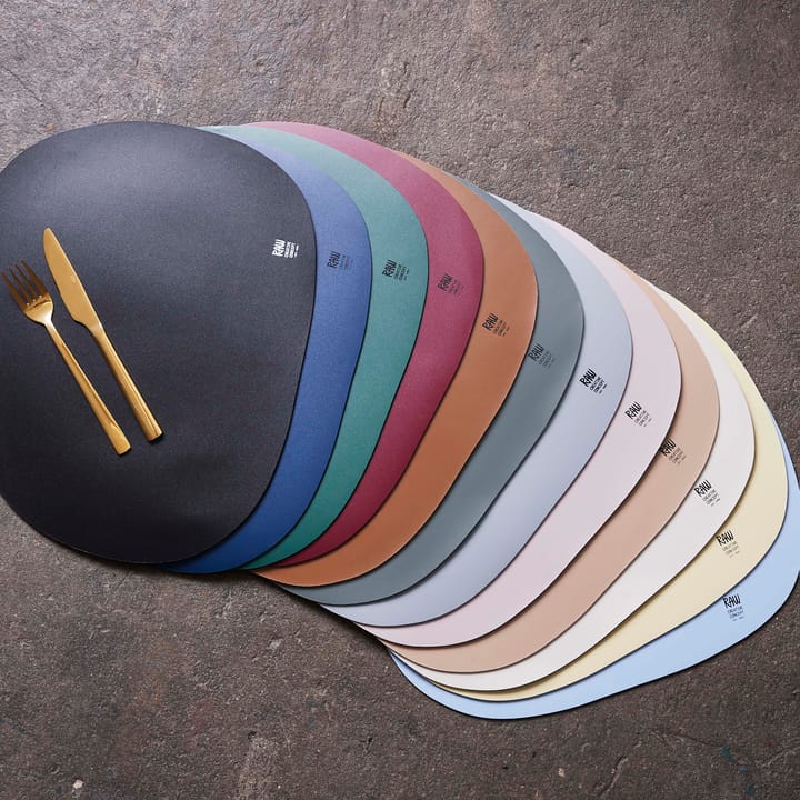 Raw placemat 41 x 33,5 cm, zwart Aida