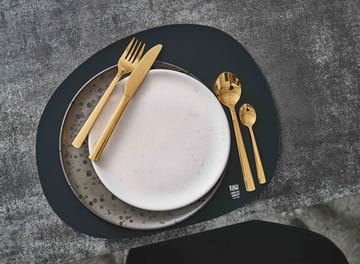 Raw placemat 41 x 33,5 cm - zwart - Aida