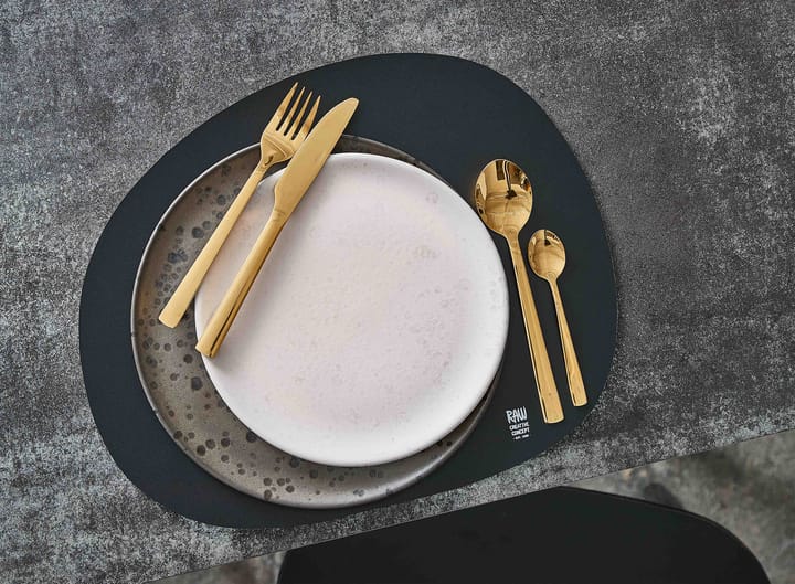 Raw placemat 41 x 33,5 cm, zwart Aida