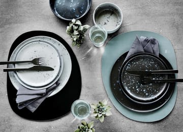 Raw placemat 41 x 33,5 cm - zwart - Aida