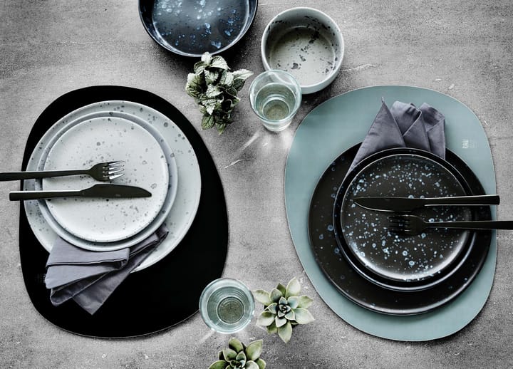 Raw placemat 41 x 33,5 cm, zwart Aida