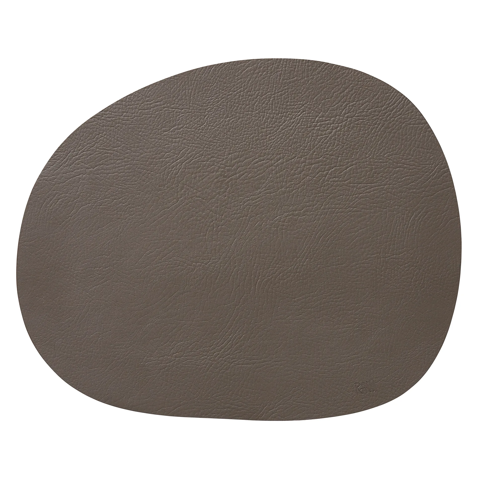 Raw placemat leer, Clay buffalo Aida
