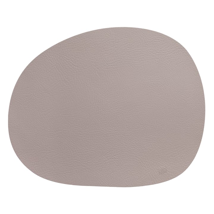 Raw placemat leer - Dusty rose buffalo - Aida