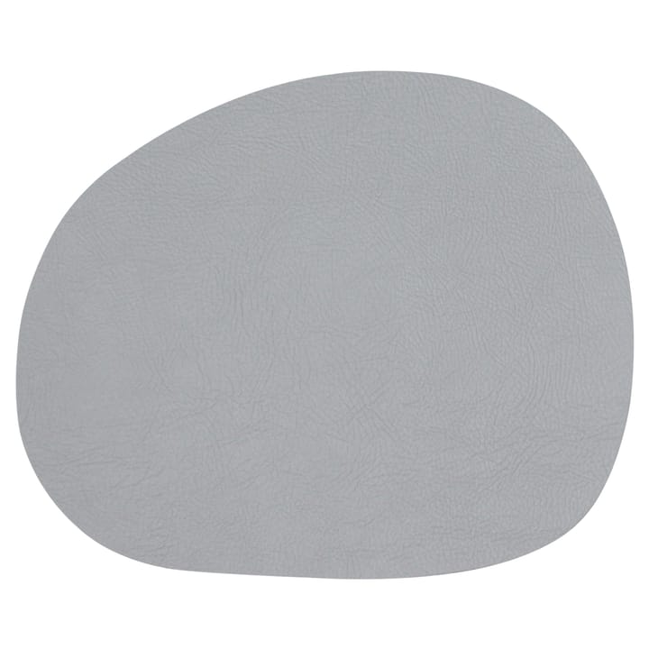 Raw placemat leer - Light grey buffalo (lichtgrijs) - Aida