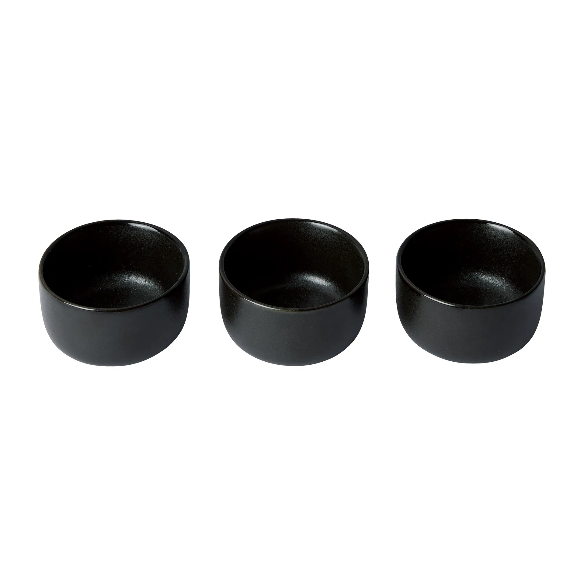 Raw schaal mini Ø7,5 cm 3-pack, Titanium Black Aida