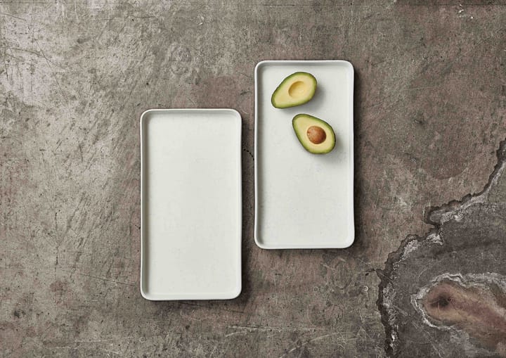 Raw schotel 18x34 cm 2-pack, Arctic white Aida