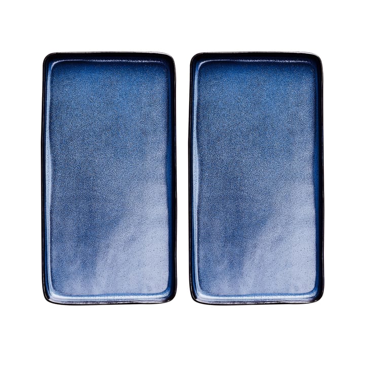 Raw schotel 18x34 cm 2-pack - Midnight blue - Aida