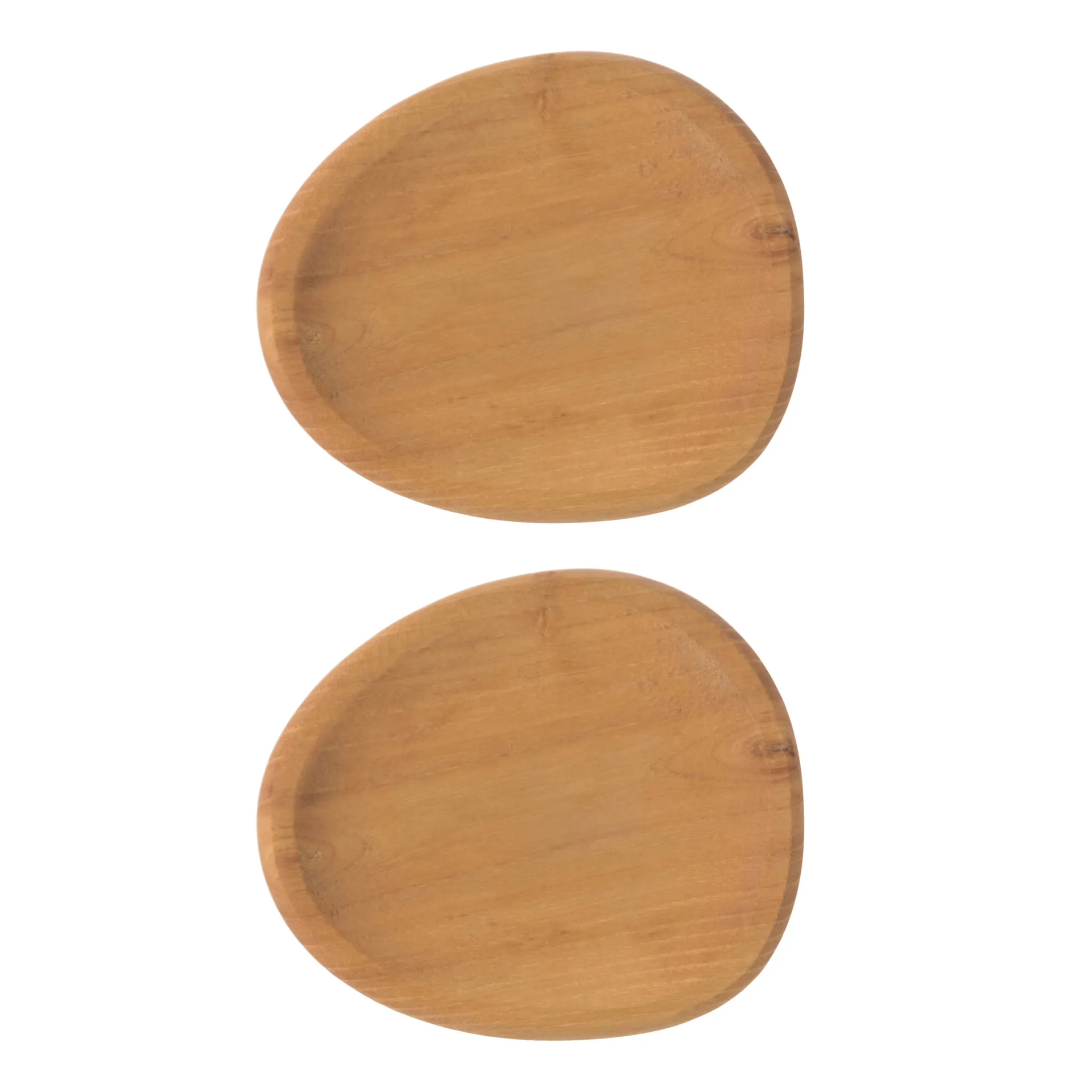 Raw serveerbord 13x11,4 cm 2-pack, Hout Aida