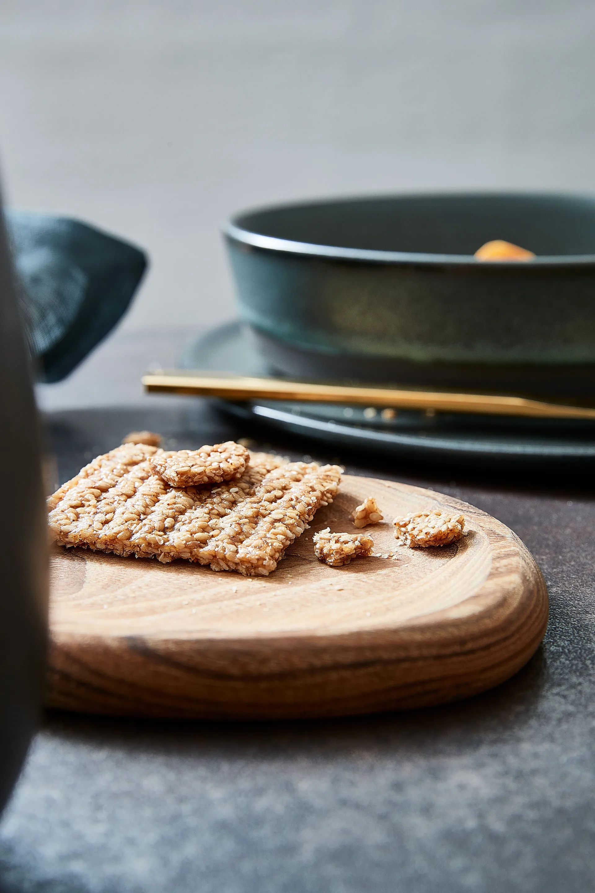 Raw serveerbord 13x11,4 cm 2-pack, Hout Aida