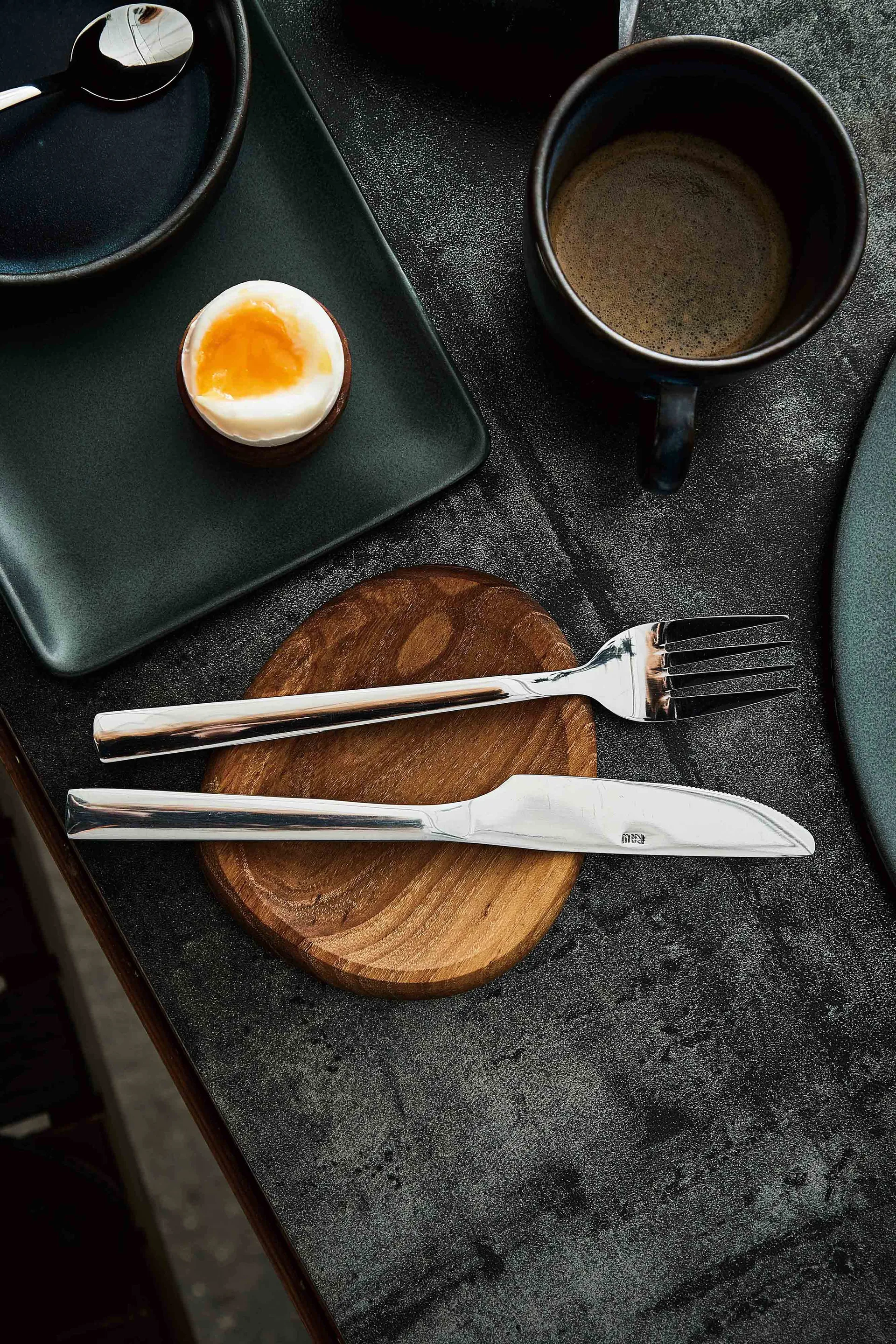 Raw serveerbord 13x11,4 cm 2-pack, Hout Aida