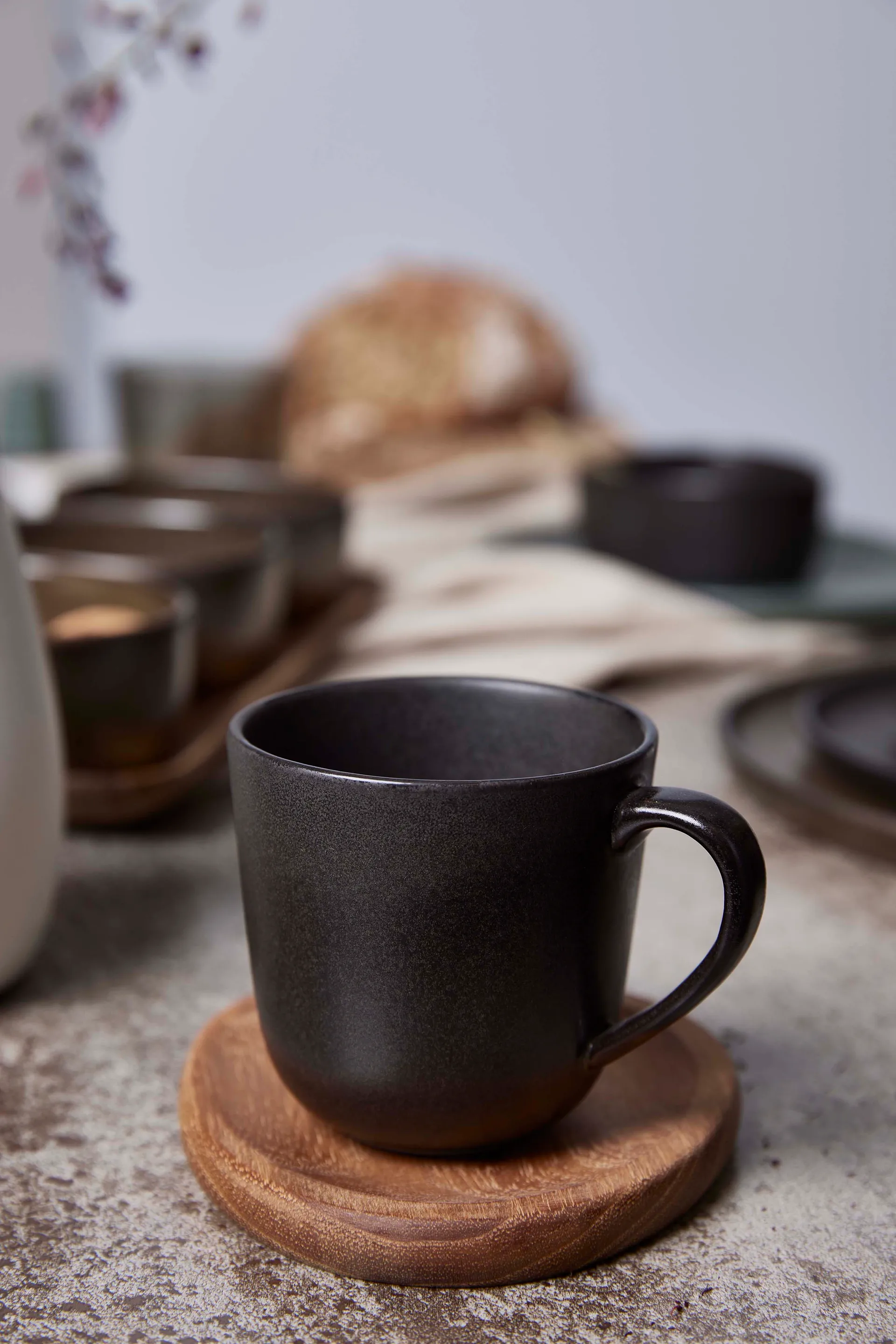 Raw serveerbord 13x11,4 cm 2-pack, Hout Aida