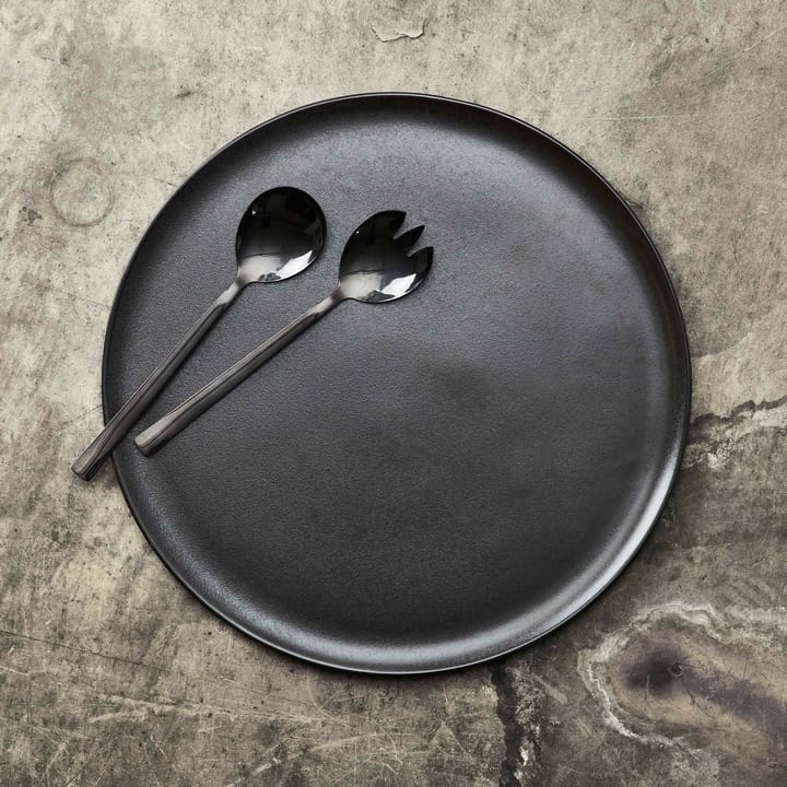 Raw serveerschaal Ø 42 cm - Titanium Black - Aida
